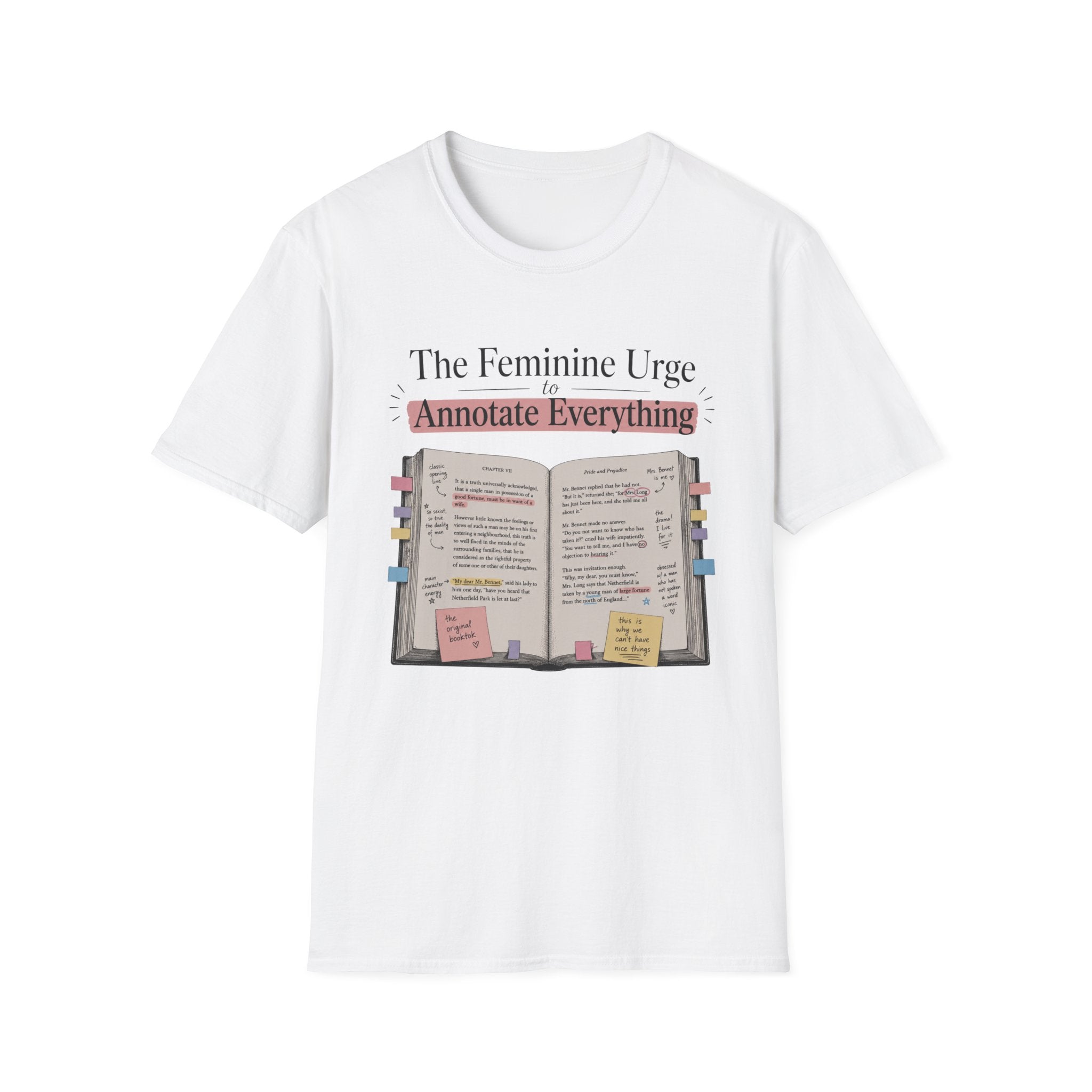 The Feminine Urge To Annotate Everything T-Shirt
