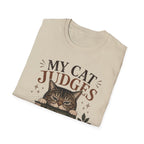 My Cat Judges My Book Choices T-Shirt