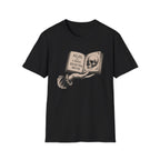 Alas I Have Read Too Much Skull T-Shirt