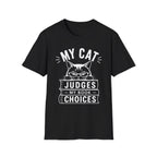 My Cat Judges My Book Choices T-Shirt