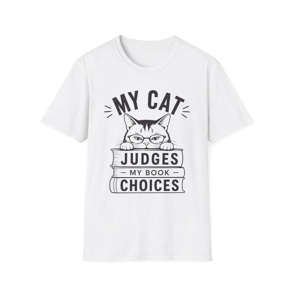 My Cat Judges My Book Choices T-Shirt