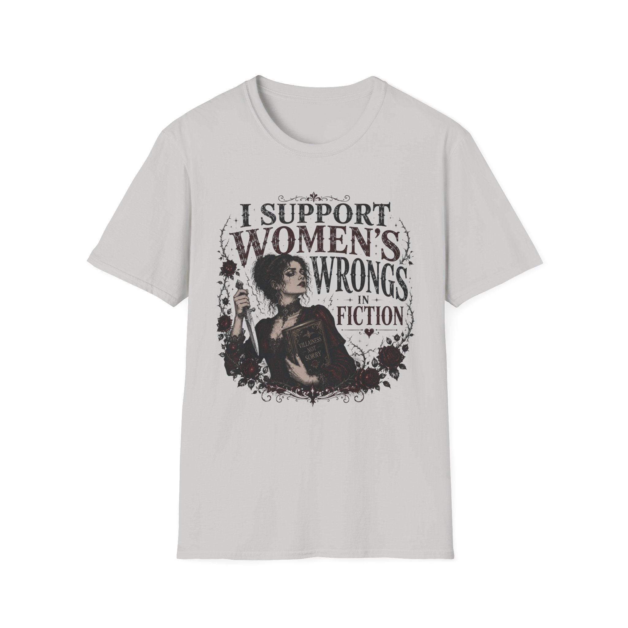 I Support Women's Wrongs in Fiction T-Shirt