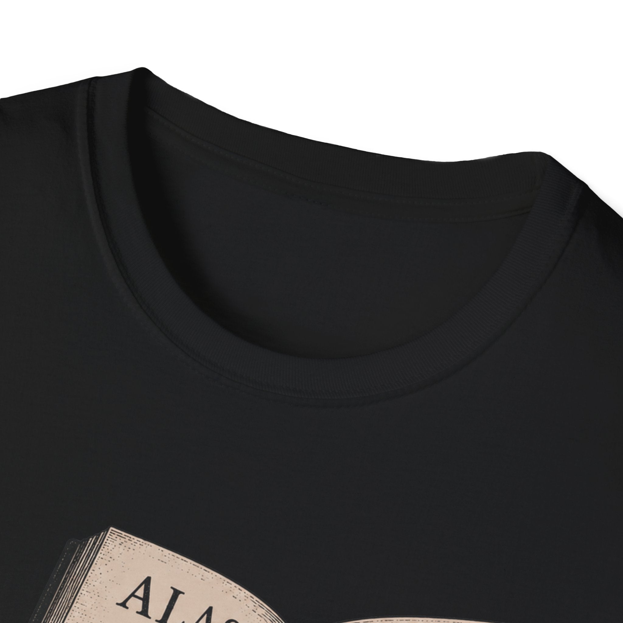Alas I Have Read Too Much Skull T-Shirt