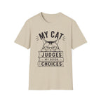 My Cat Judges My Book Choices T-Shirt