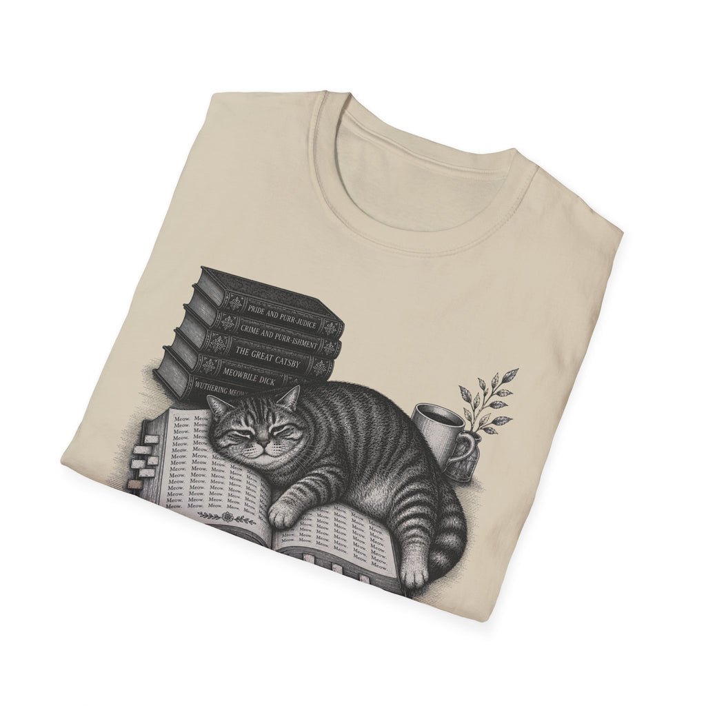 The Plot Thickens So Does My Cat T-Shirt