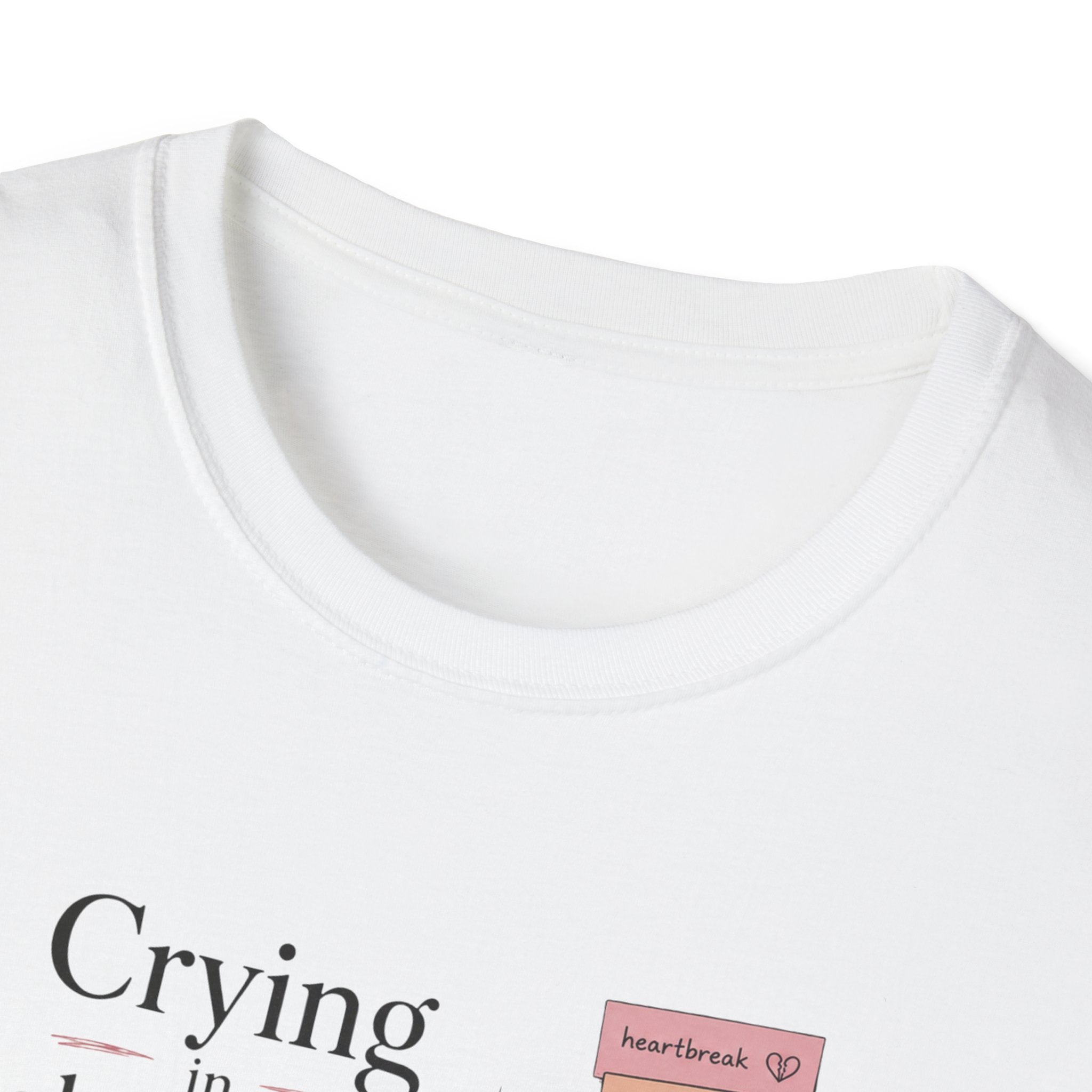 Crying in Color Coded Tabs T-Shirt