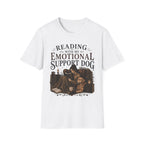 Reading with My Emotional Support Dog T-Shirt