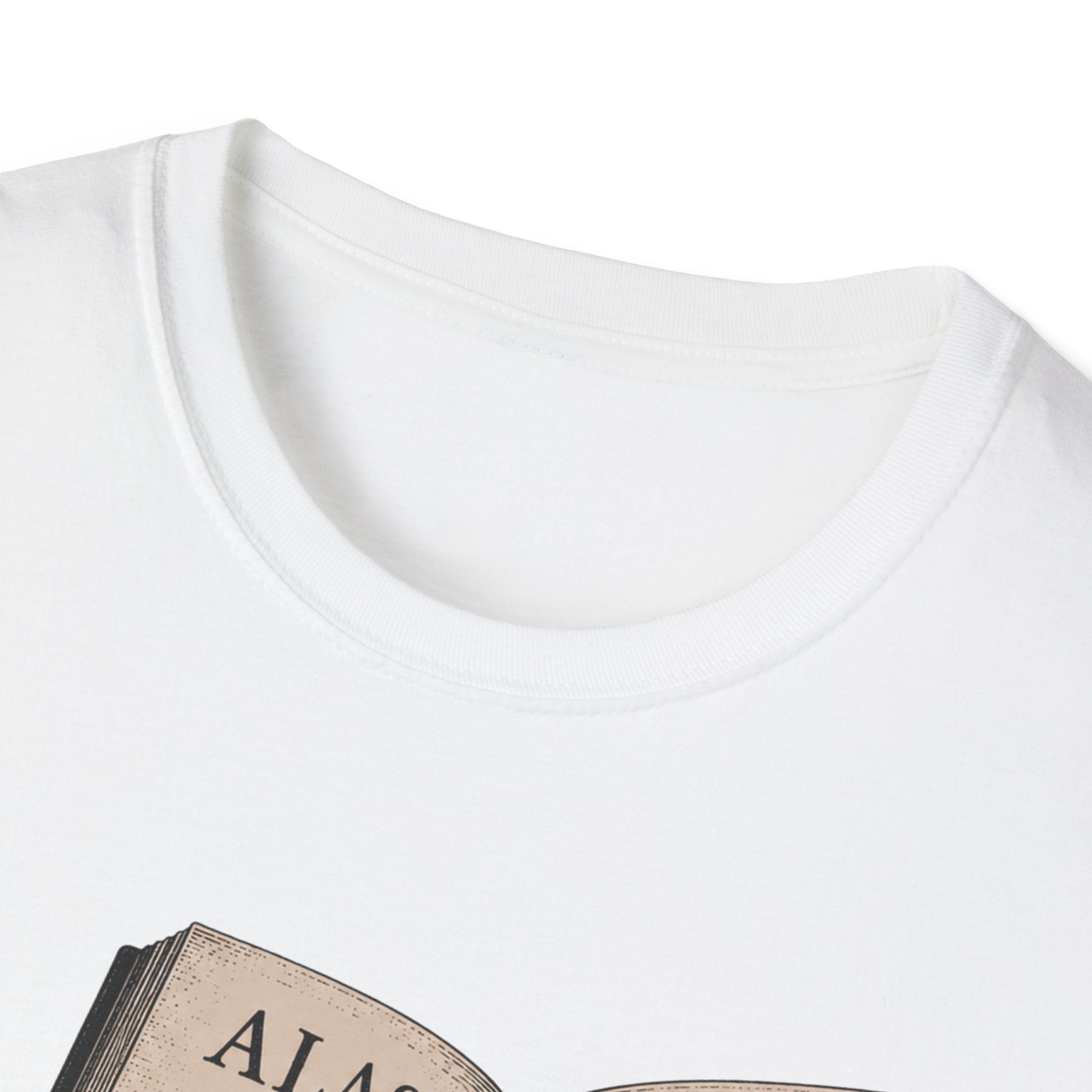 Alas I Have Read Too Much Skull T-Shirt