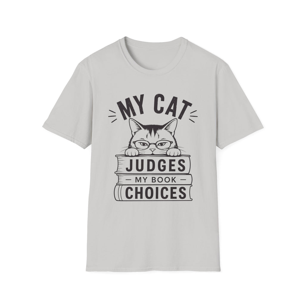 My Cat Judges My Book Choices T-Shirt