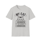 My Cat Judges My Book Choices T-Shirt