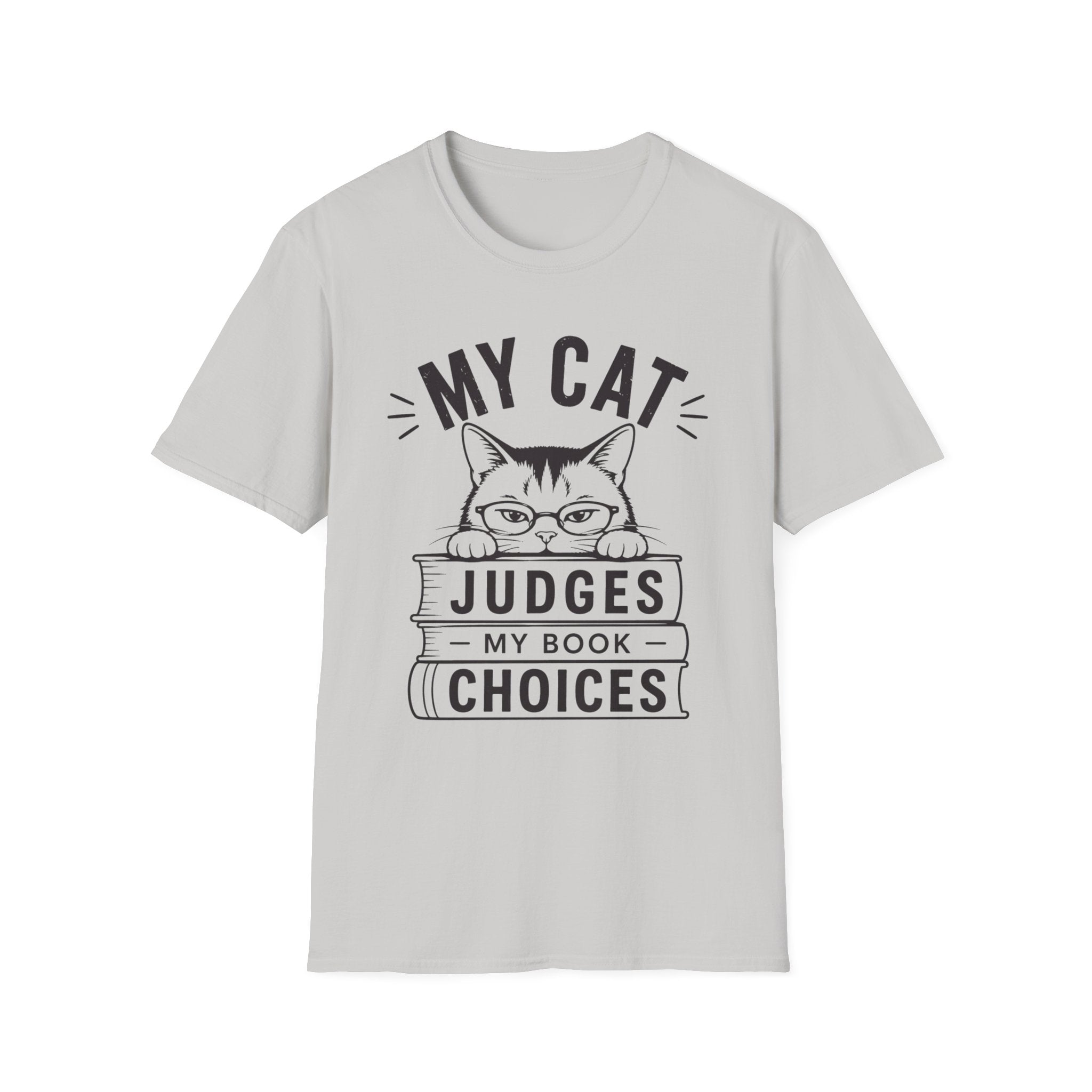 My Cat Judges My Book Choices T-Shirt