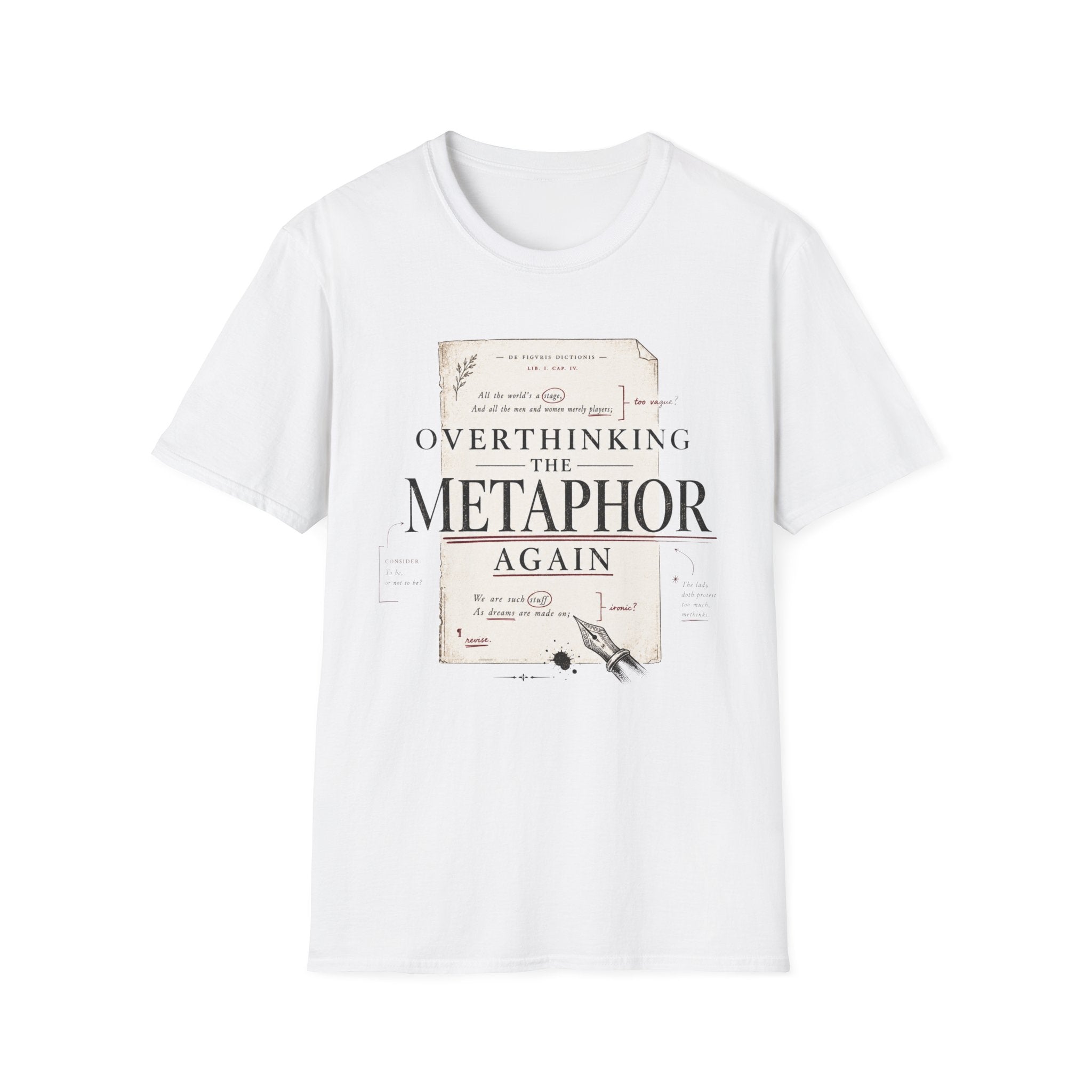 Overthinking the Metaphor Again T-Shirt
