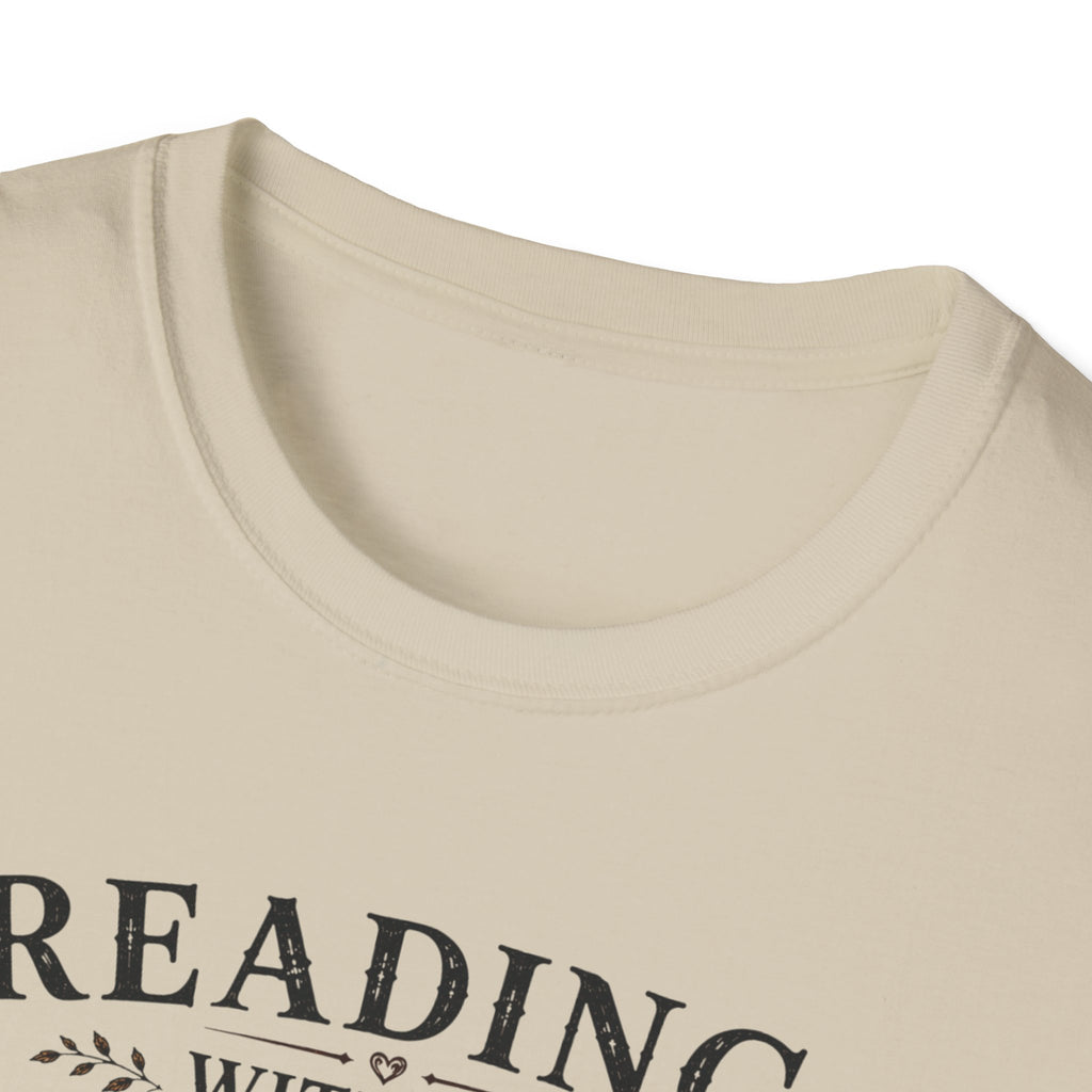 Reading with My Emotional Support Dog T-Shirt
