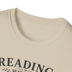 Reading with My Emotional Support Dog T-Shirt