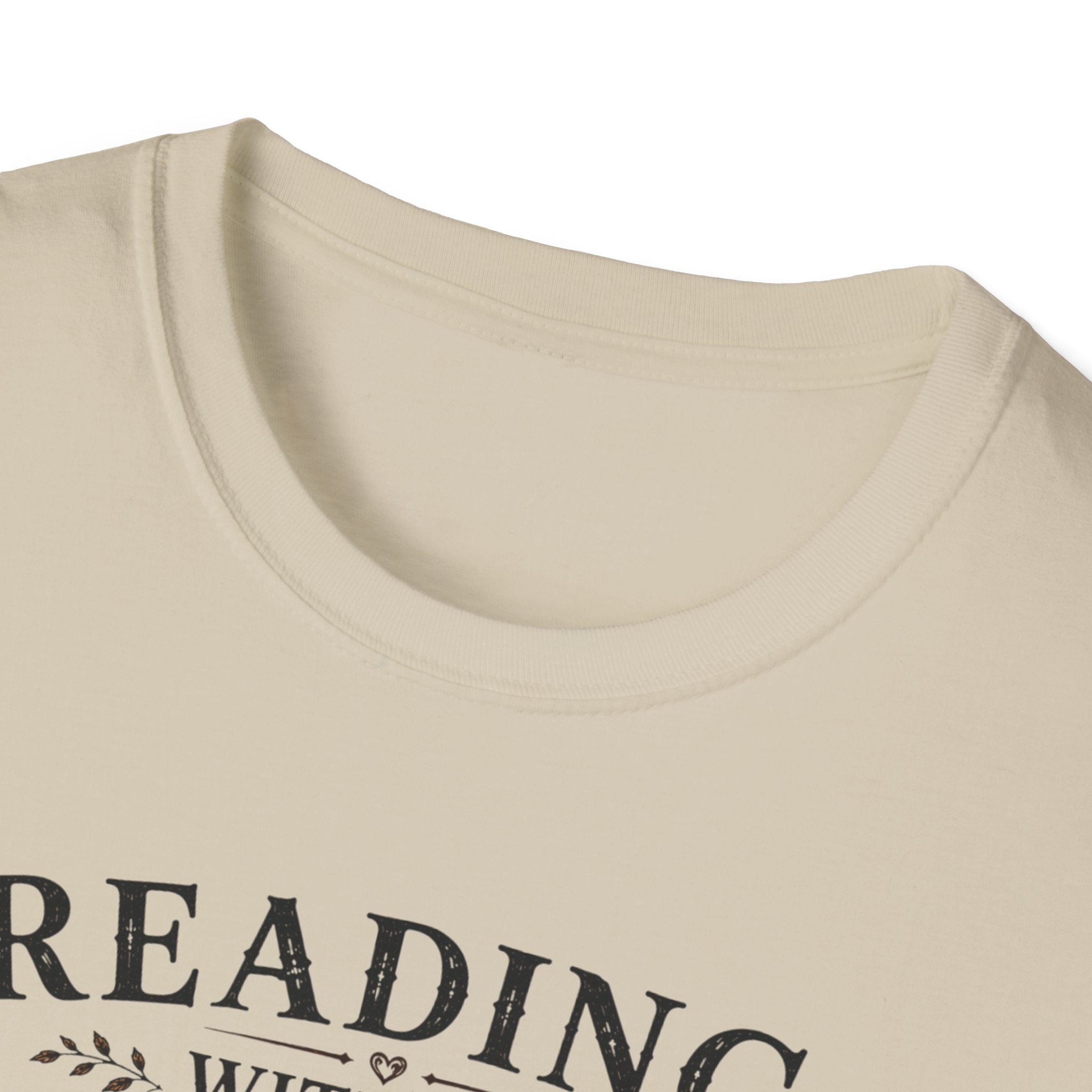 Reading with My Emotional Support Dog T-Shirt