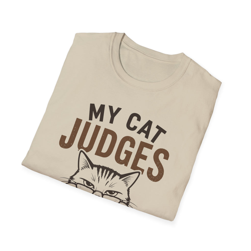 My Cat Judges My Book Choices T-Shirt
