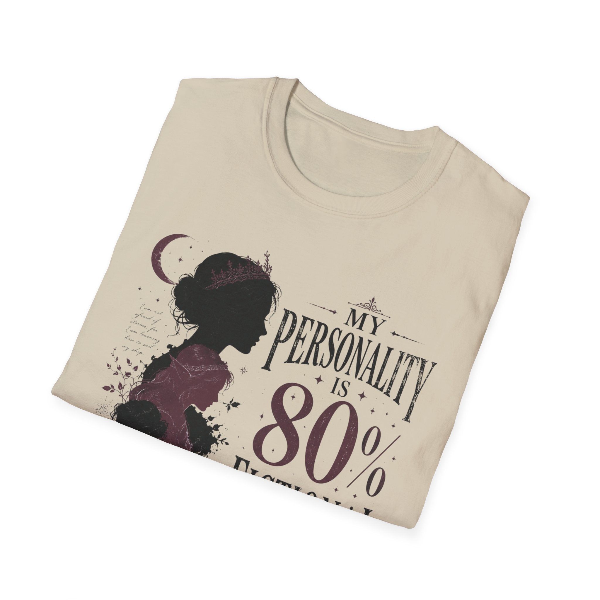 My Personality is 80% Fictional Characters T-Shirt