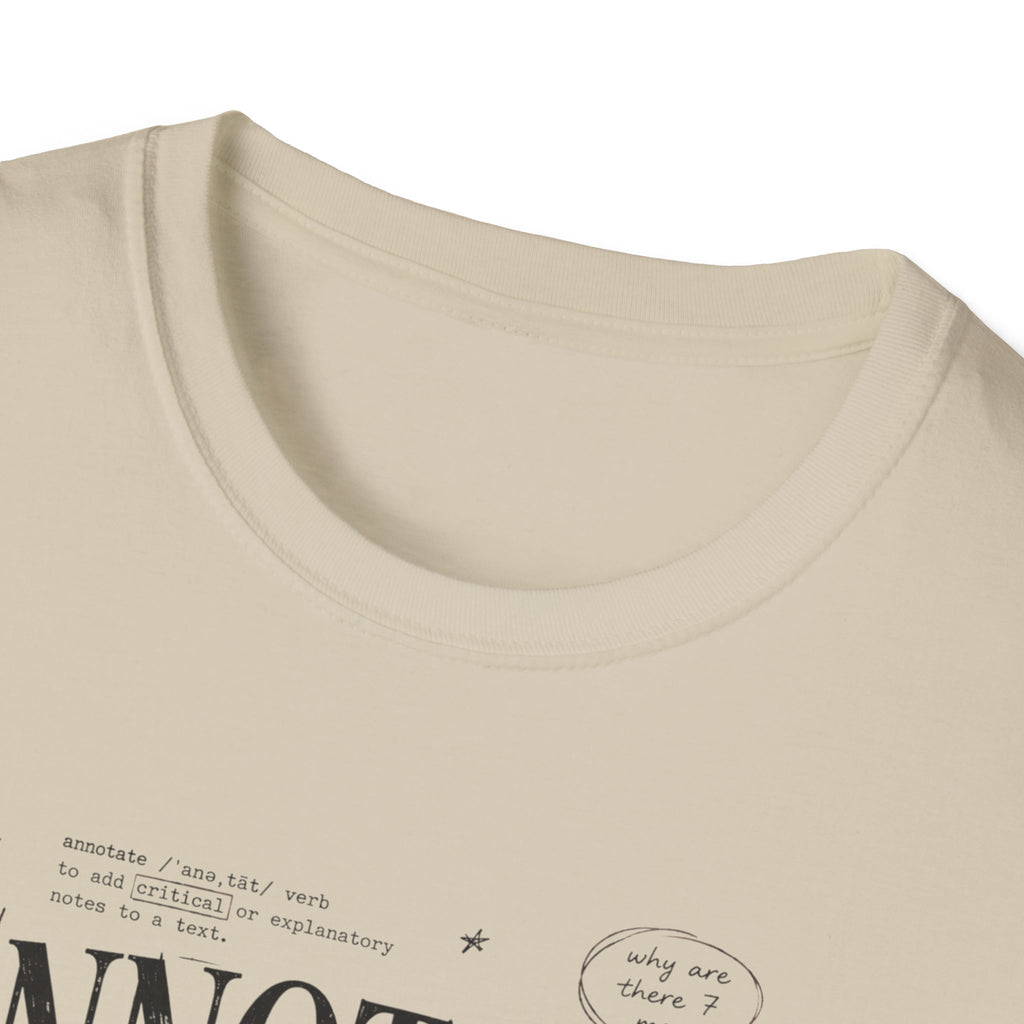 Annotated and Overstimulated T-Shirt