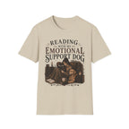 Reading with My Emotional Support Dog T-Shirt