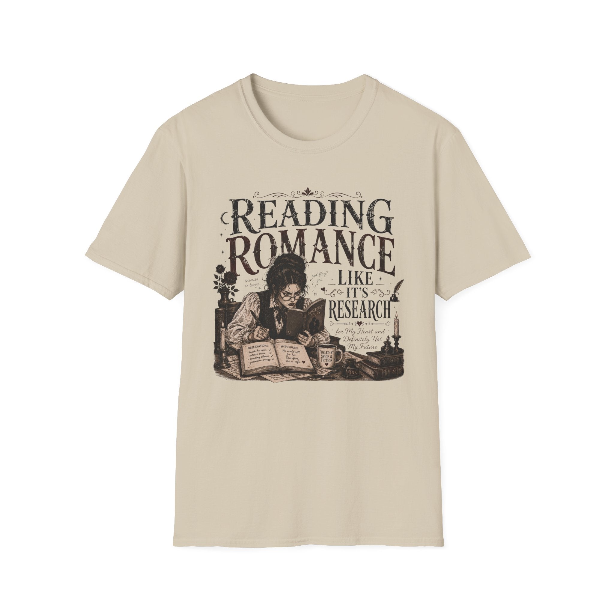 Reading Romance Like It's Research T-Shirt