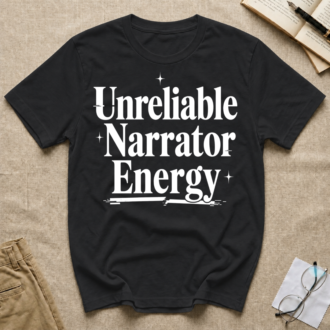 Unreliable Narrator Energy Stars T-Shirt
