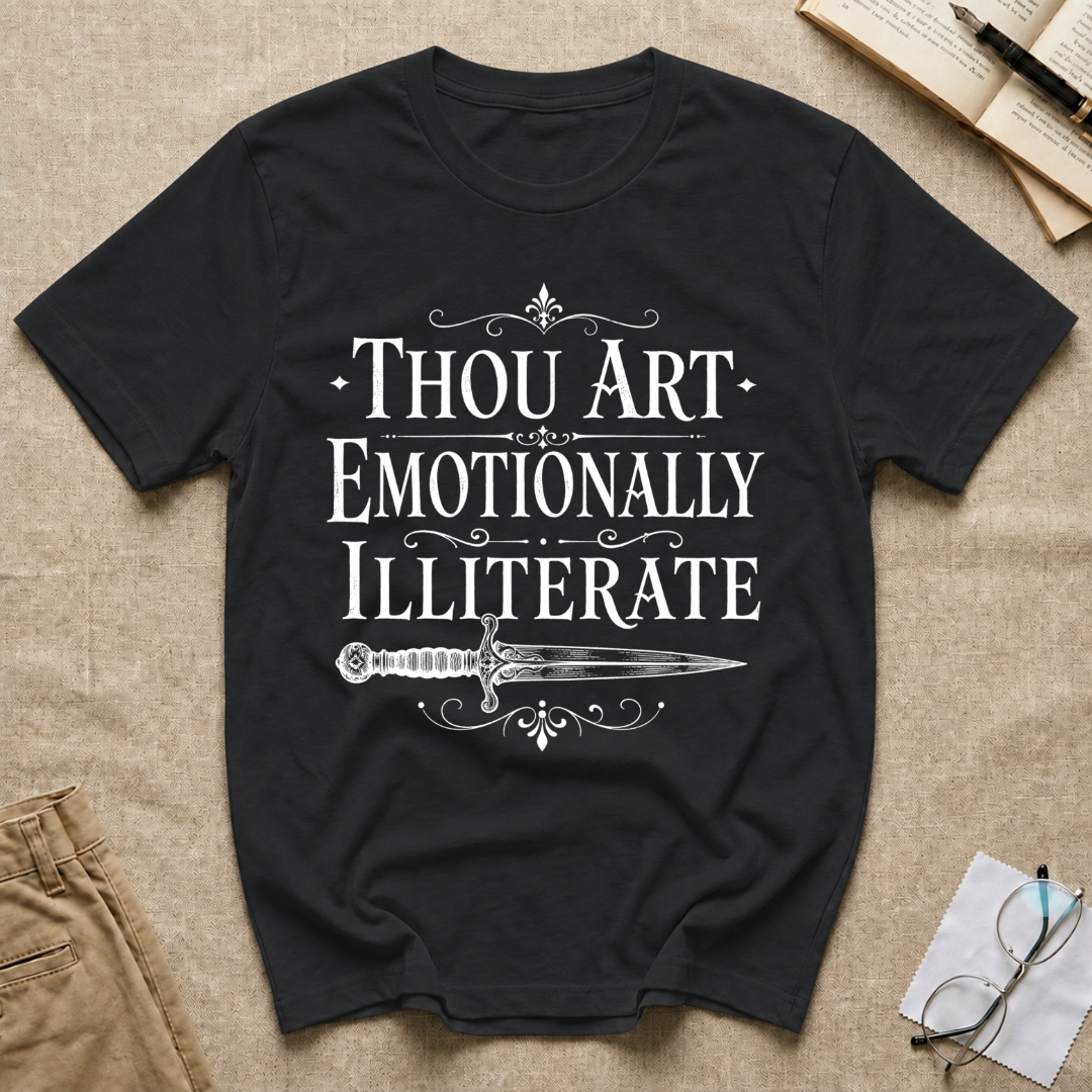 Thou Art Emotionally Illiterate T-Shirt
