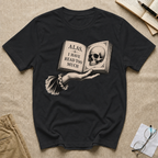Alas I Have Read Too Much Skull T-Shirt