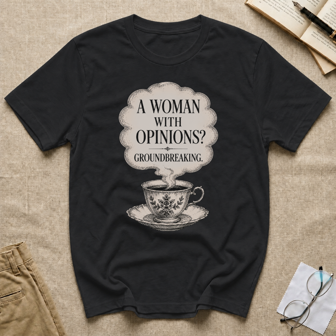 A Woman With Opinions? Groundbreaking T-Shirt