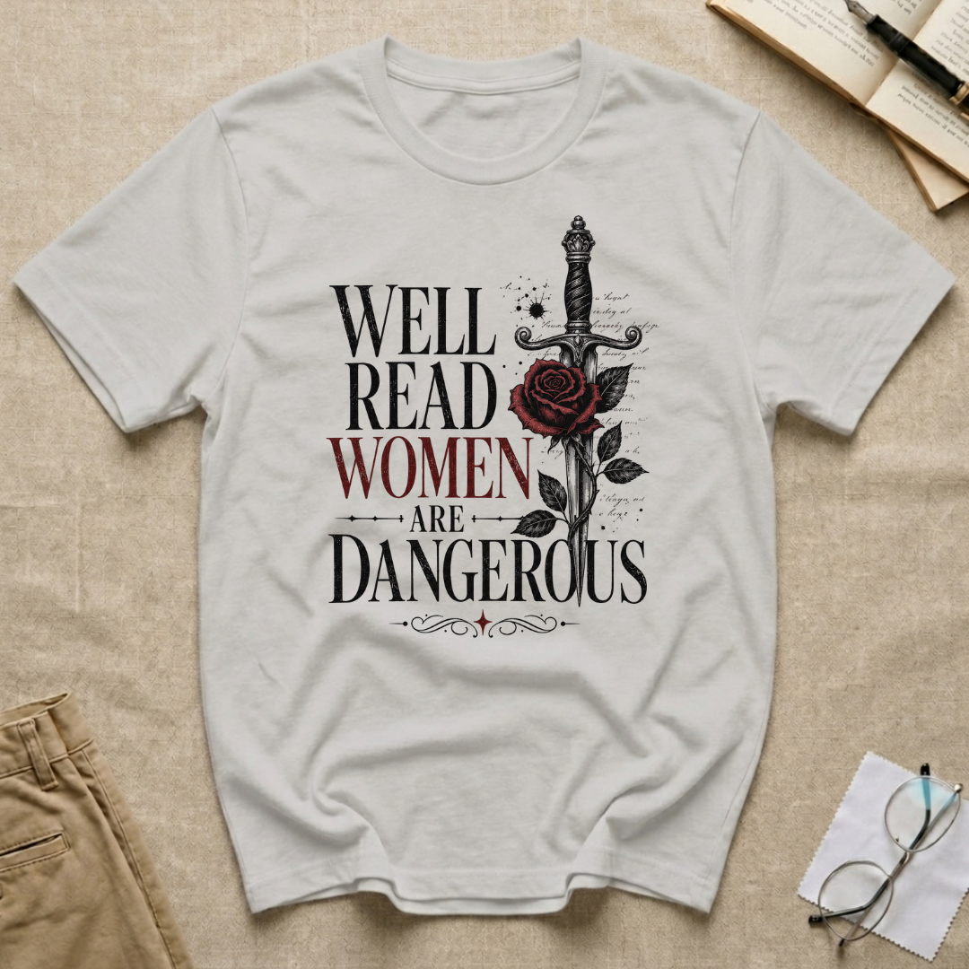 Well Read Women are Dangerous T-Shirt