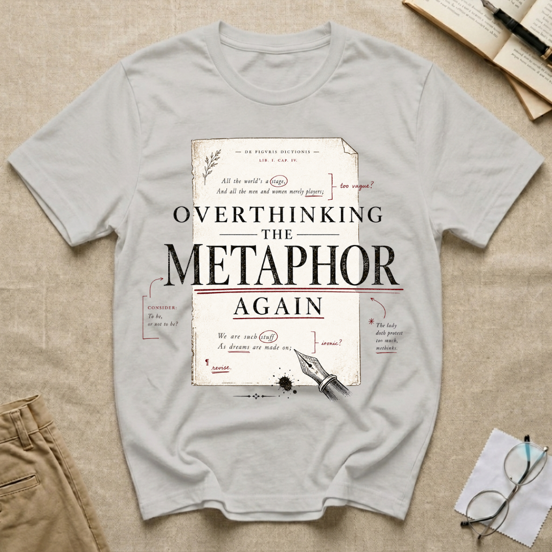 Overthinking the Metaphor Again T-Shirt