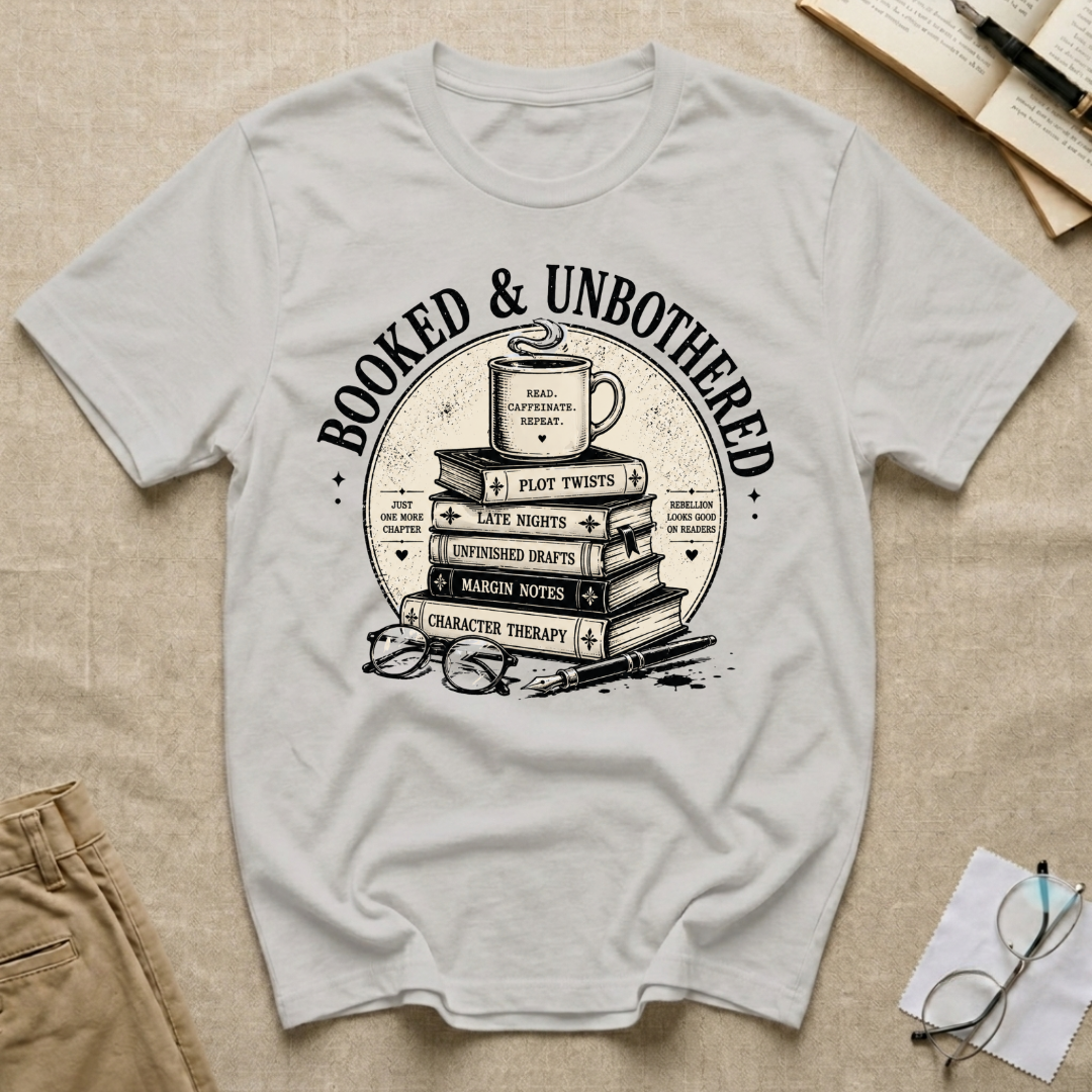 Booked and Unbothered T-Shirt