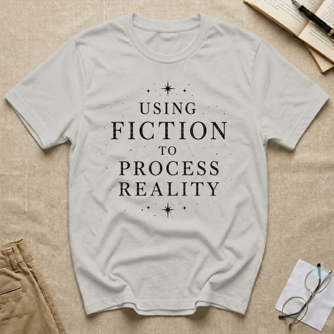 Using Fiction to Process Reality T-Shirt