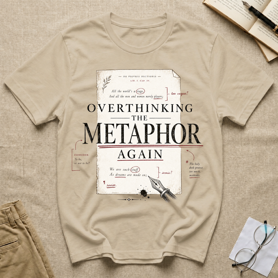 Overthinking the Metaphor Again T-Shirt