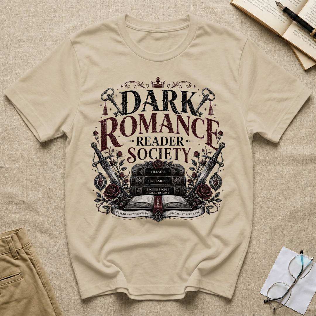 Dark Romance Reader Society T-Shirt