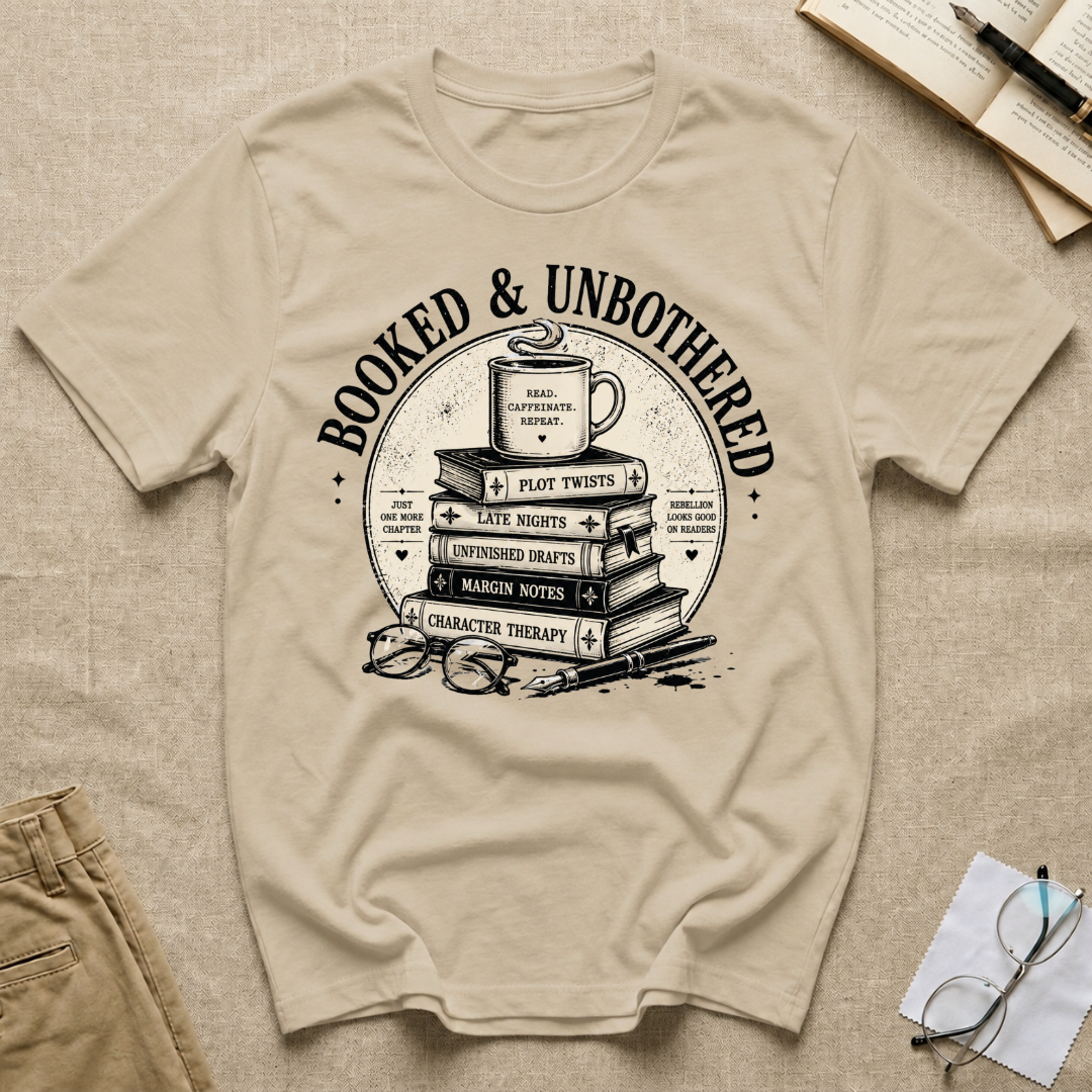 Booked and Unbothered T-Shirt