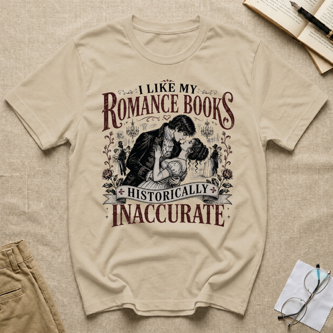 I Like My Romance Historically Inaccurate T-Shirt