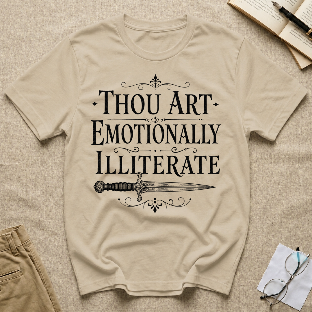 Thou Art Emotionally Illiterate T-Shirt