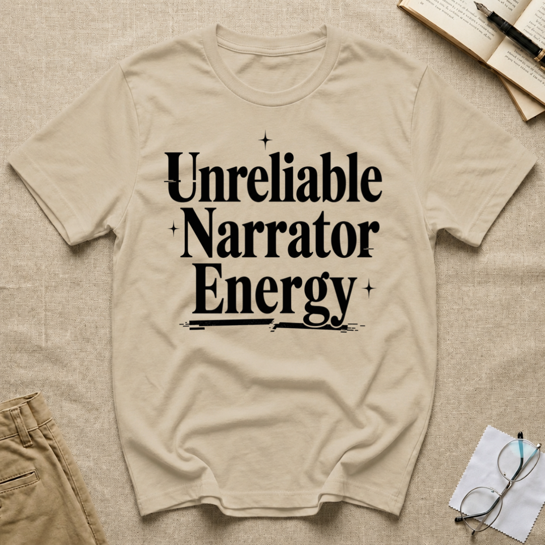 Unreliable Narrator Energy Stars T-Shirt