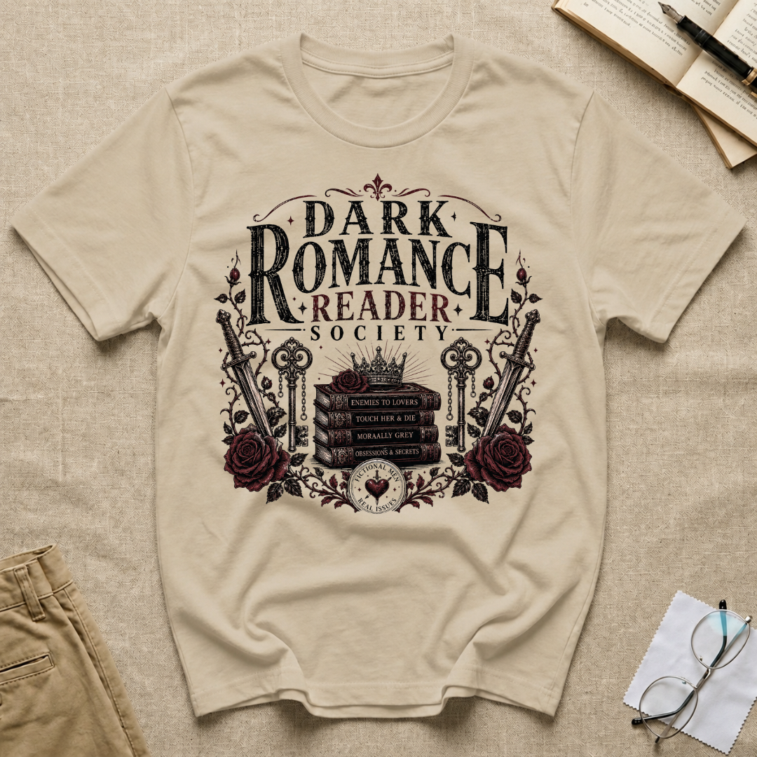 Dark Romance Reader Society T-Shirt