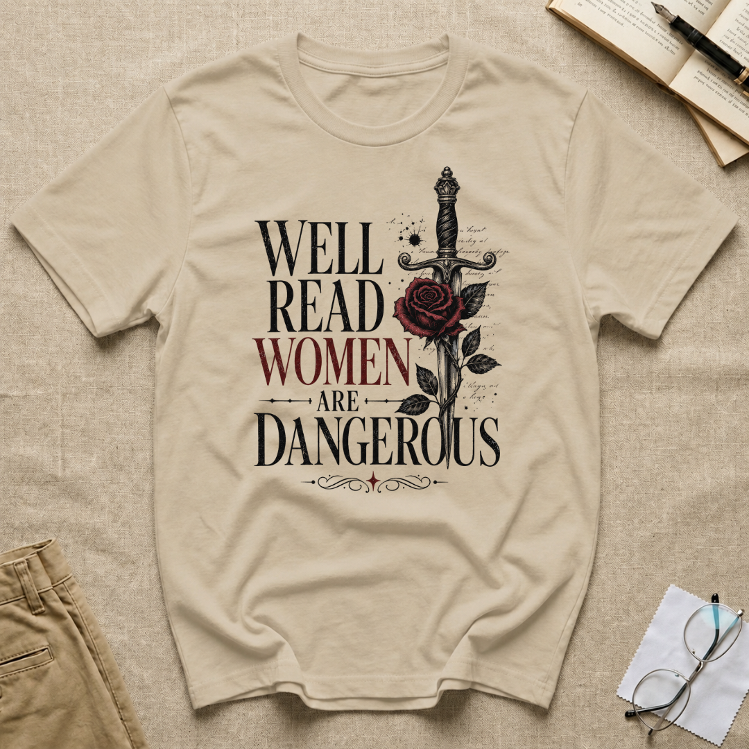 Well Read Women are Dangerous T-Shirt