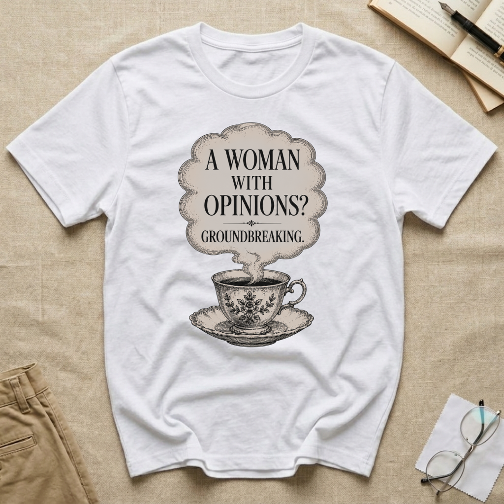 A Woman With Opinions? Groundbreaking T-Shirt