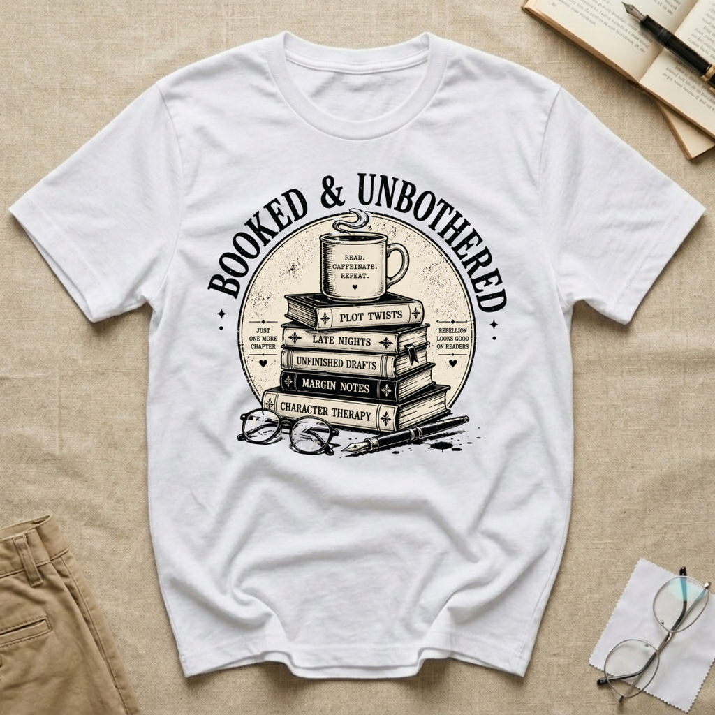 Booked and Unbothered T-Shirt