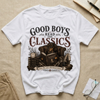 Good Boys Read the Classics Dachshund T-Shirt