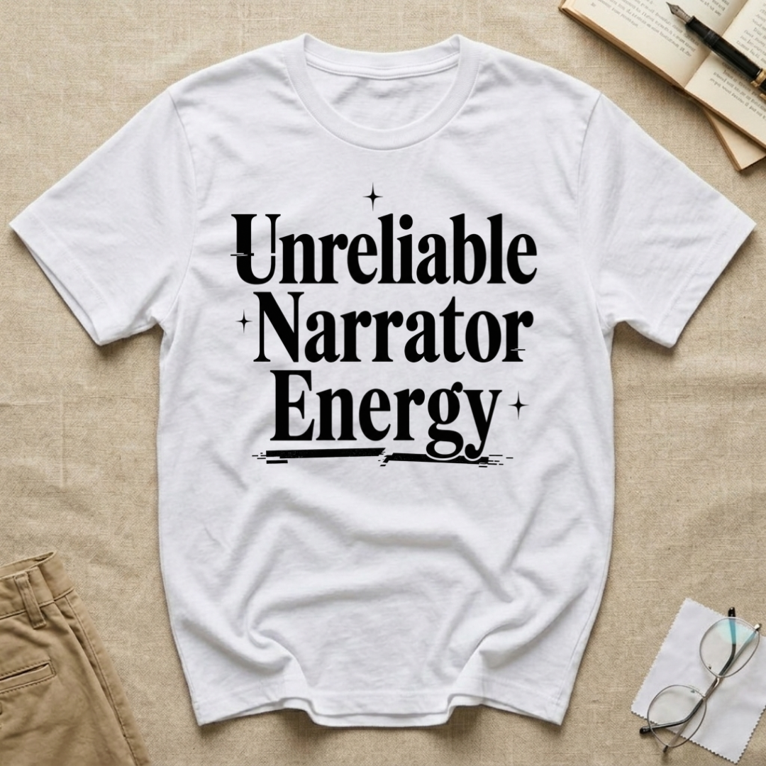 Unreliable Narrator Energy Stars T-Shirt