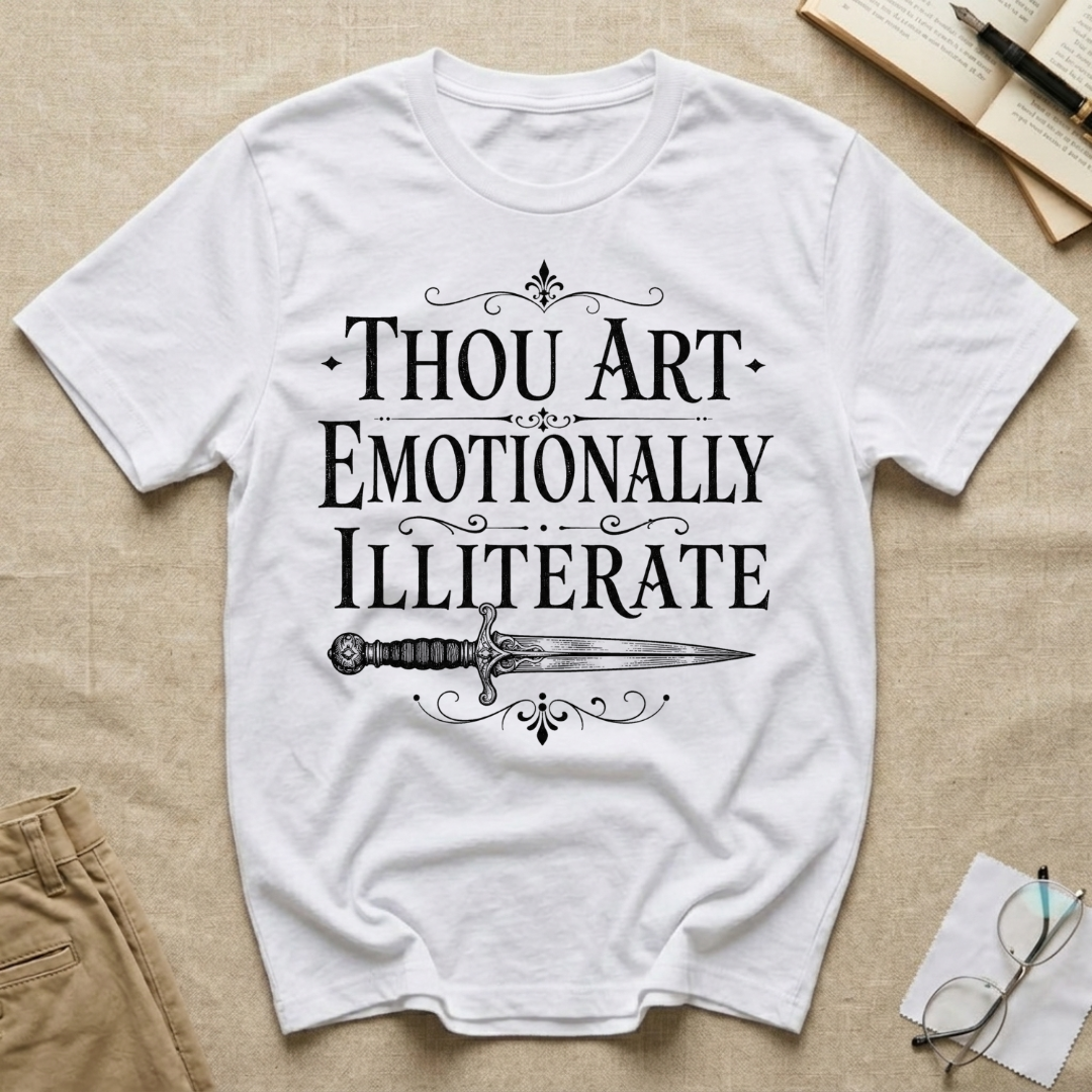 Thou Art Emotionally Illiterate T-Shirt