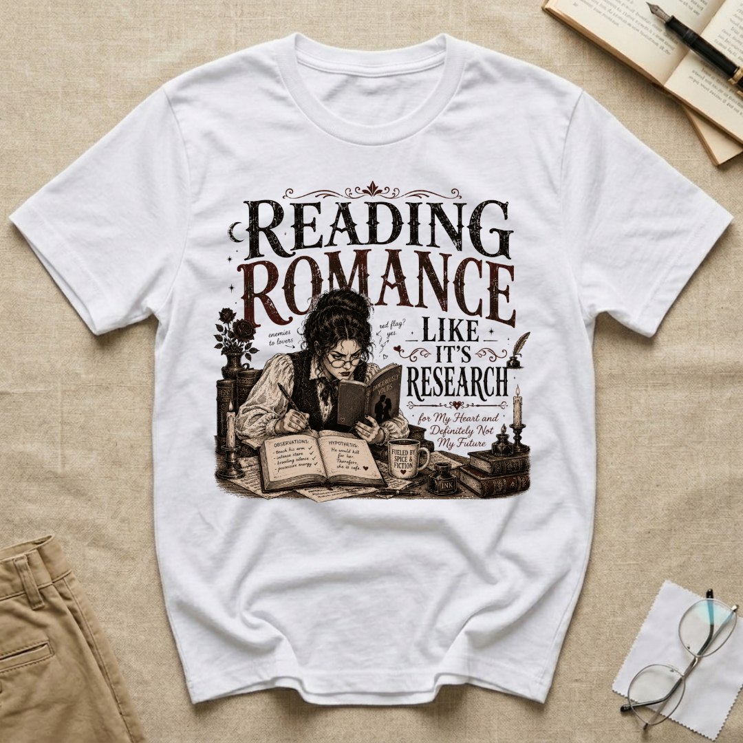 Reading Romance Like It's Research T-Shirt